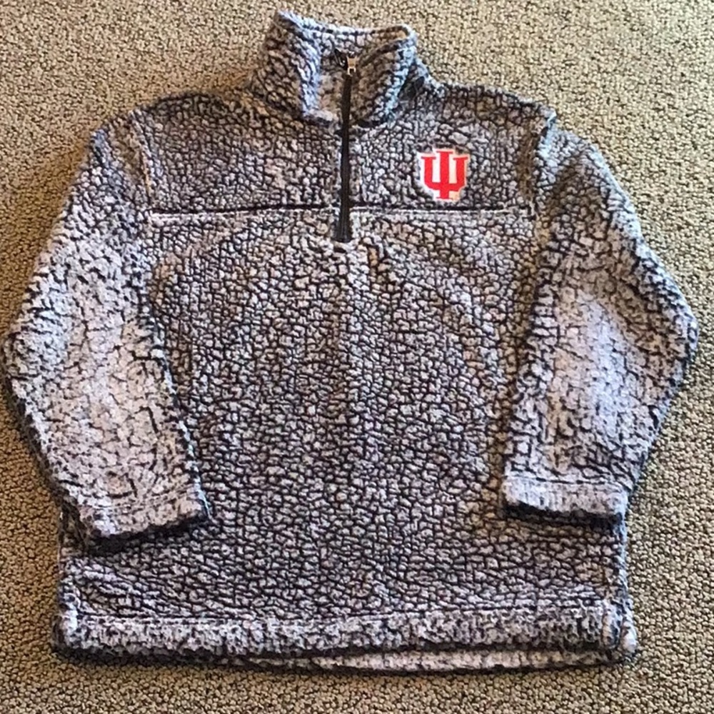 Indiana University Sherpa 1/4 Zip Pullover